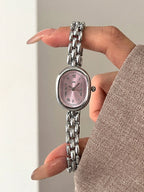 1 Piece Gold Simple Alloy Bracelet Women's Watch