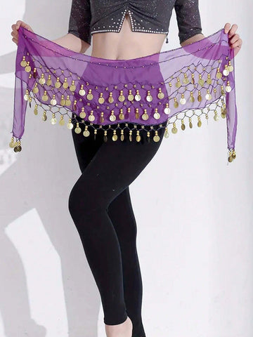 1pc Women's Belly Dance Waist Chain shein