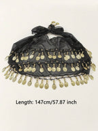 1pc Women's Belly Dance Waist Chain shein
