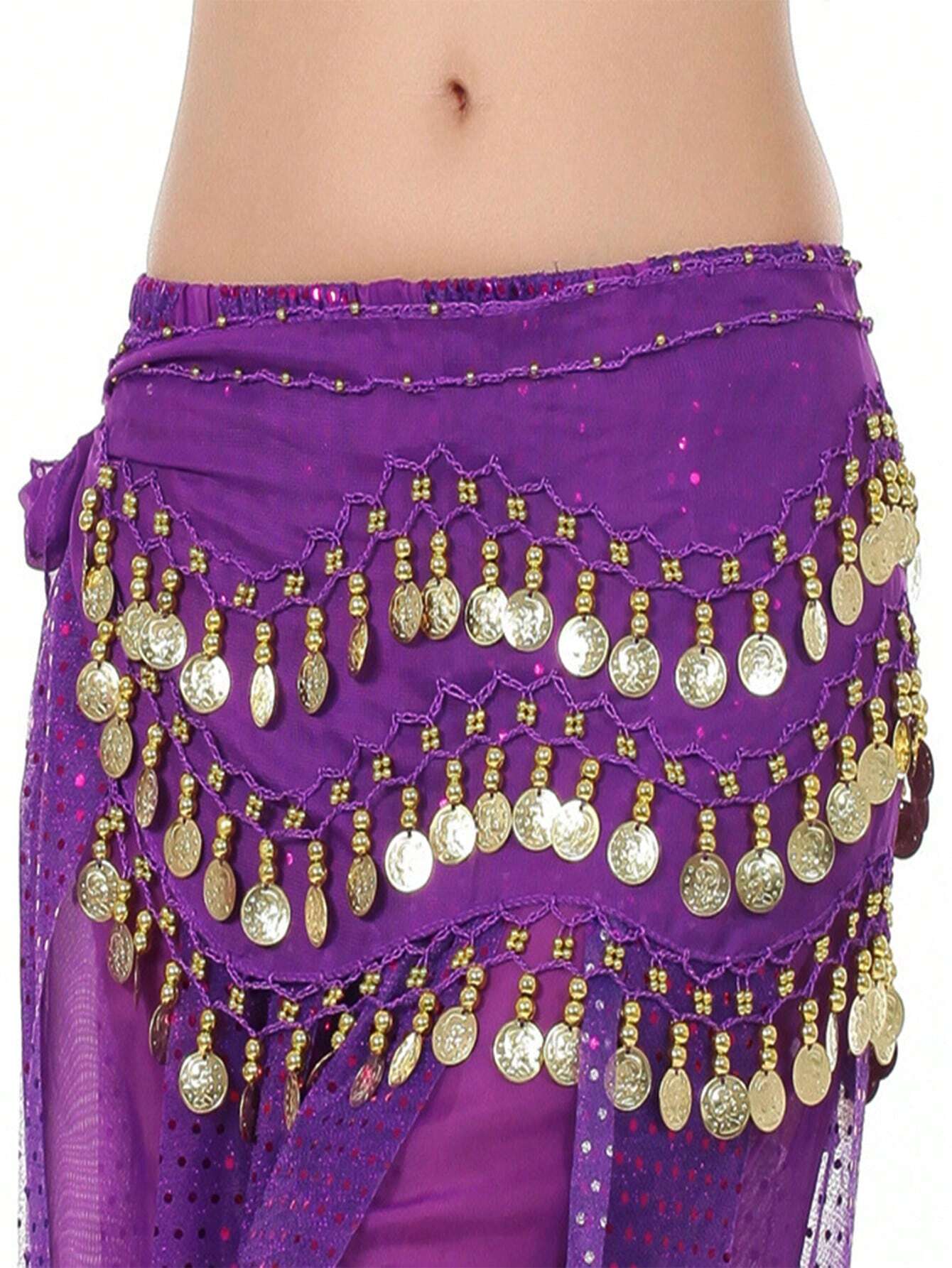 1pc Women's Belly Dance Waist Chain shein