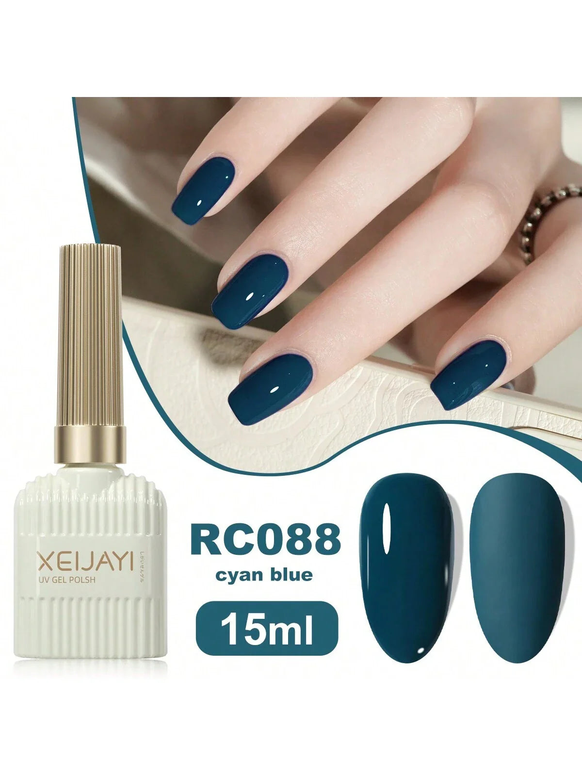 1pc 15ML 24Colors Gel Nail Polish shein