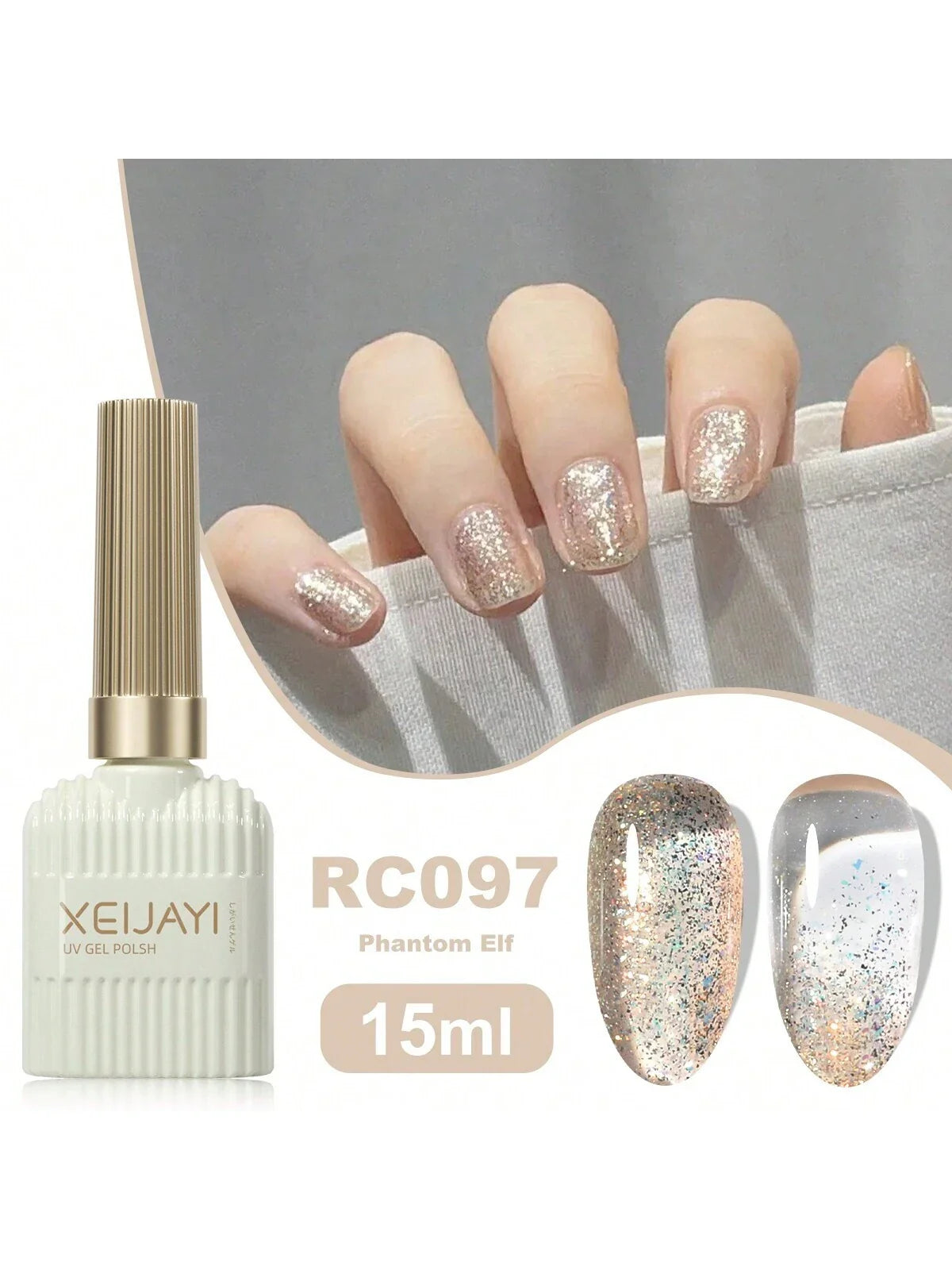 1pc 15ML 24Colors Gel Nail Polish shein