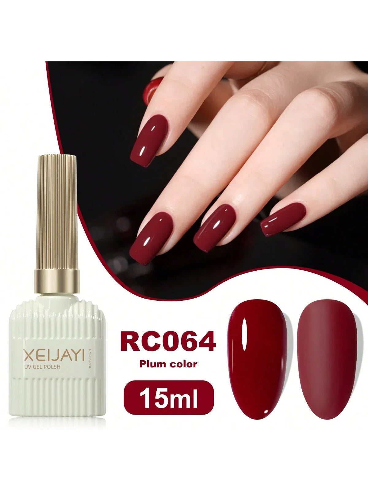 1pc 15ML 24Colors Gel Nail Polish shein