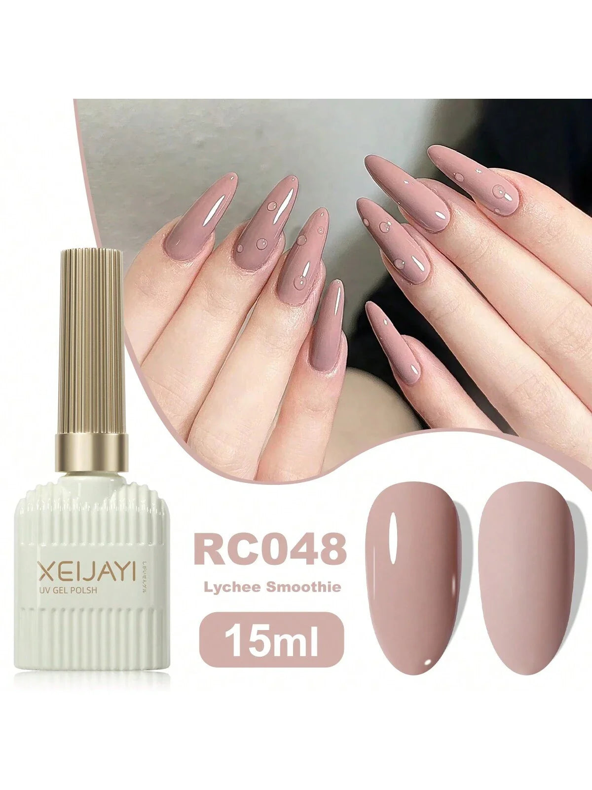 1pc 15ML 24Colors Gel Nail Polish shein