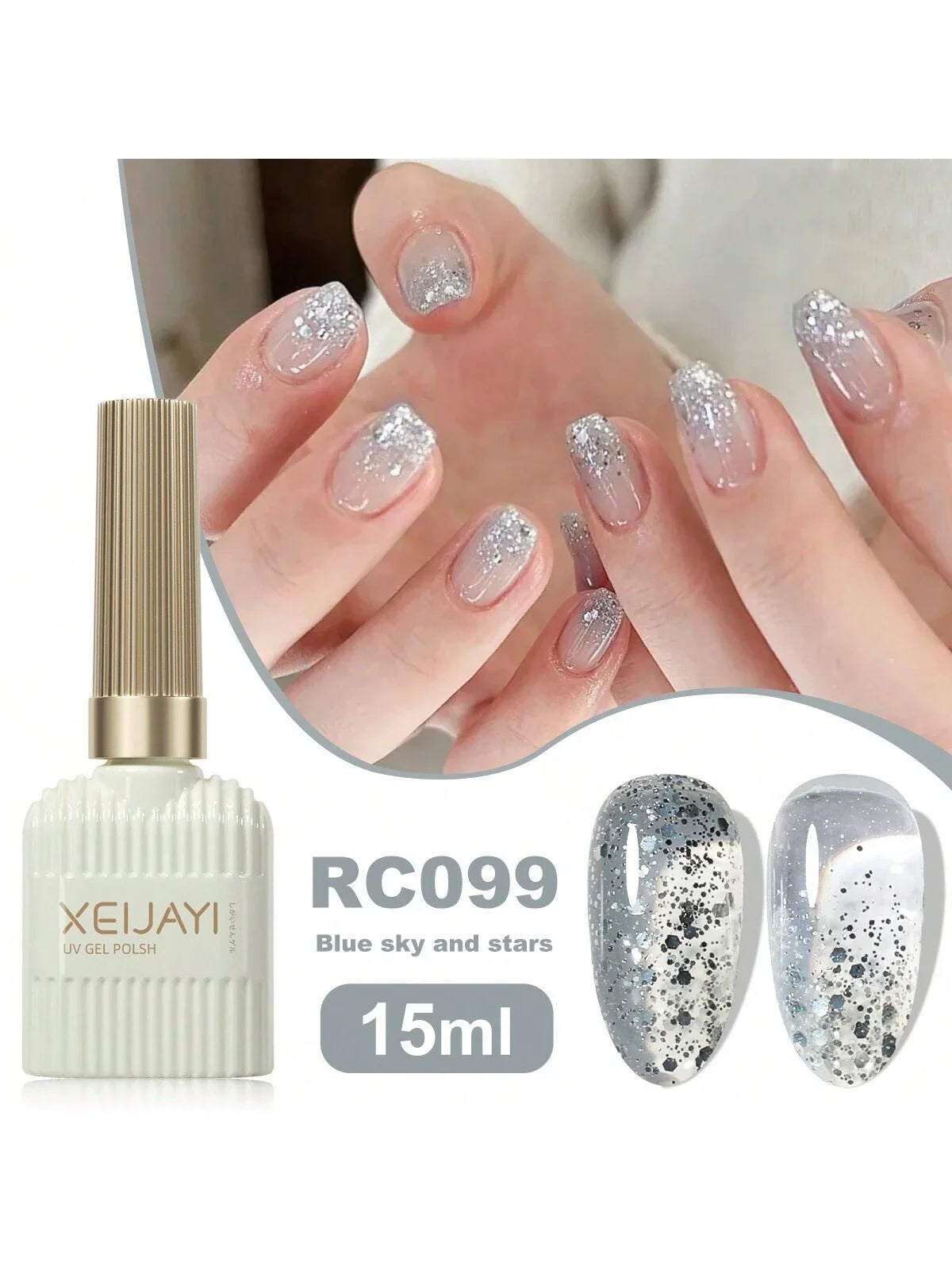 1pc 15ML 24Colors Gel Nail Polish shein
