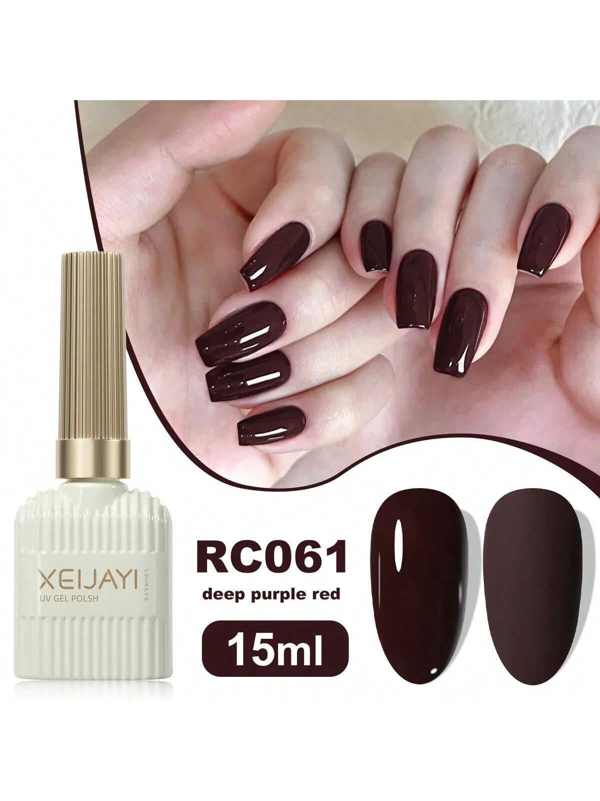 1pc 15ML 24Colors Gel Nail Polish shein