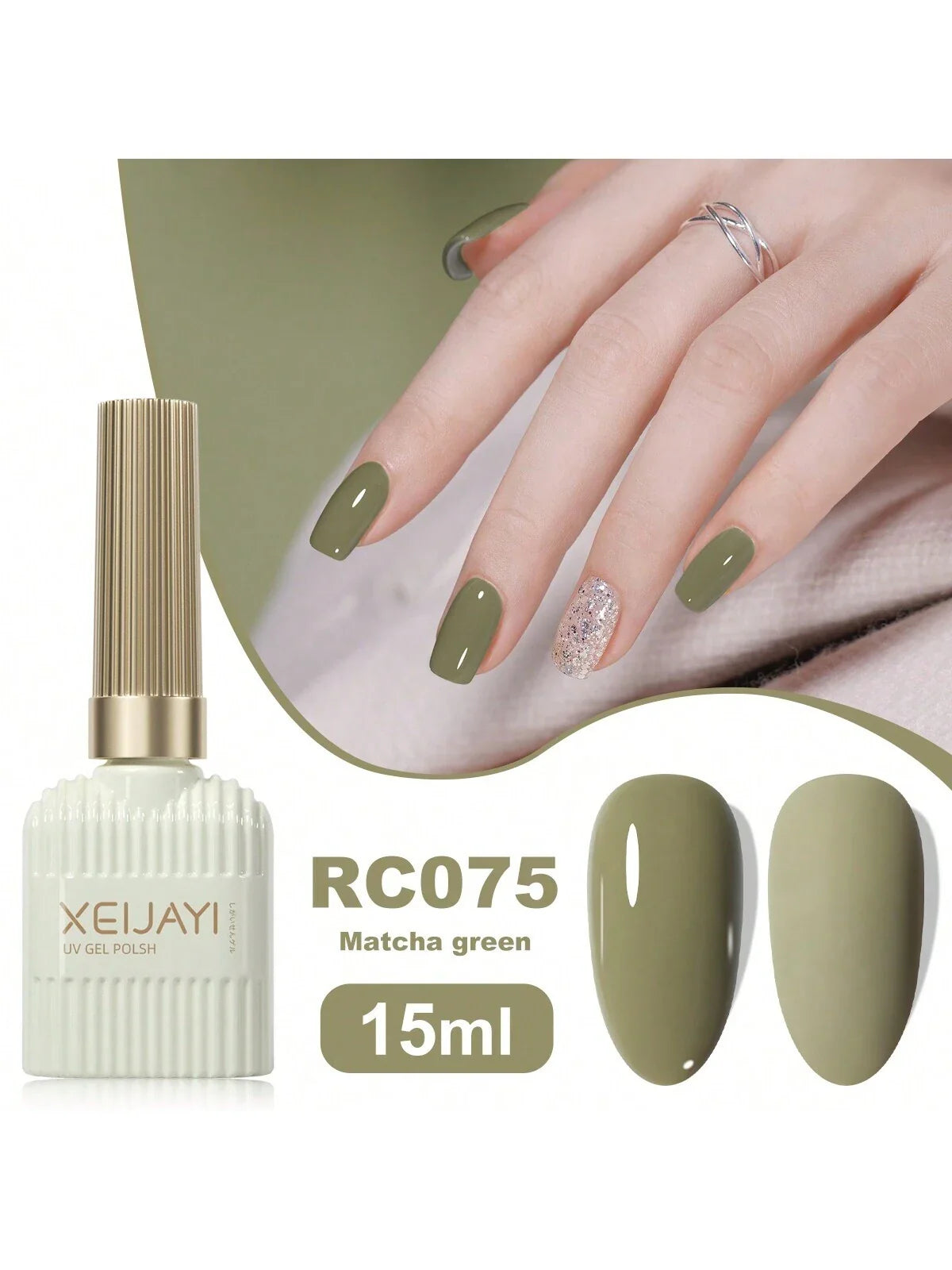 1pc 15ML 24Colors Gel Nail Polish shein