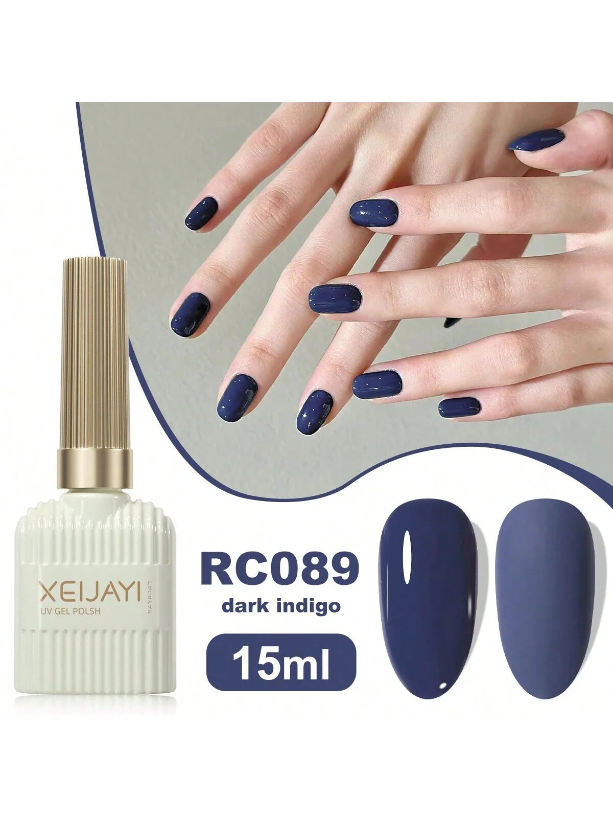 1pc 15ML 24Colors Gel Nail Polish shein