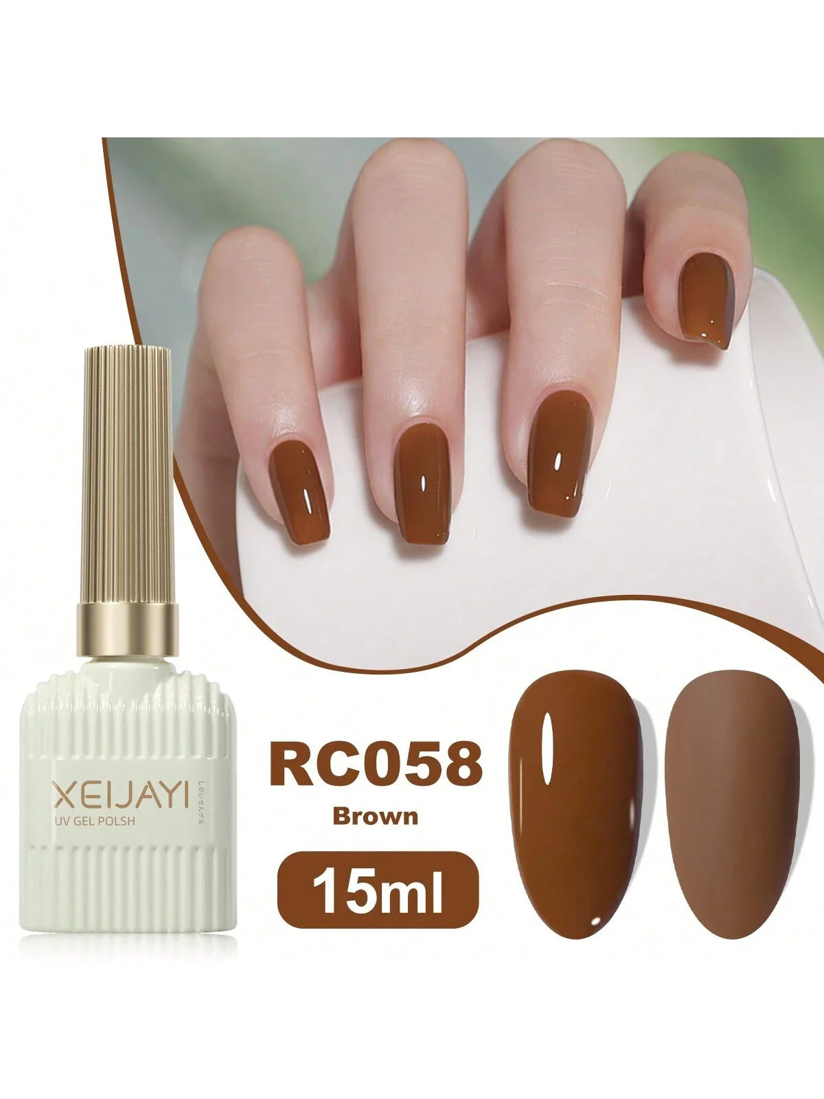 1pc 15ML 24Colors Gel Nail Polish shein