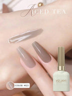 1pc 15Ml Iced Tea Nail Gel Polish shein