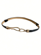 1pc Adjustable Women's Decorative Cinched Waist Stylish Versatile Dress Coat Hook Belt