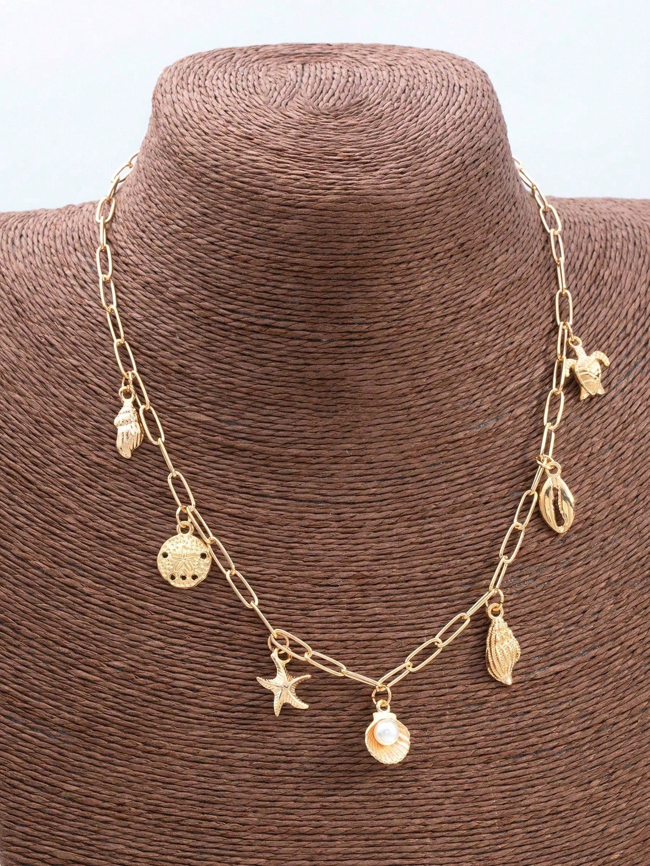 1pc Fashionable ZA Layered Necklace shein