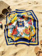 1pc Women's 70cm Spring New Arrival Silk Satin Scarf shein