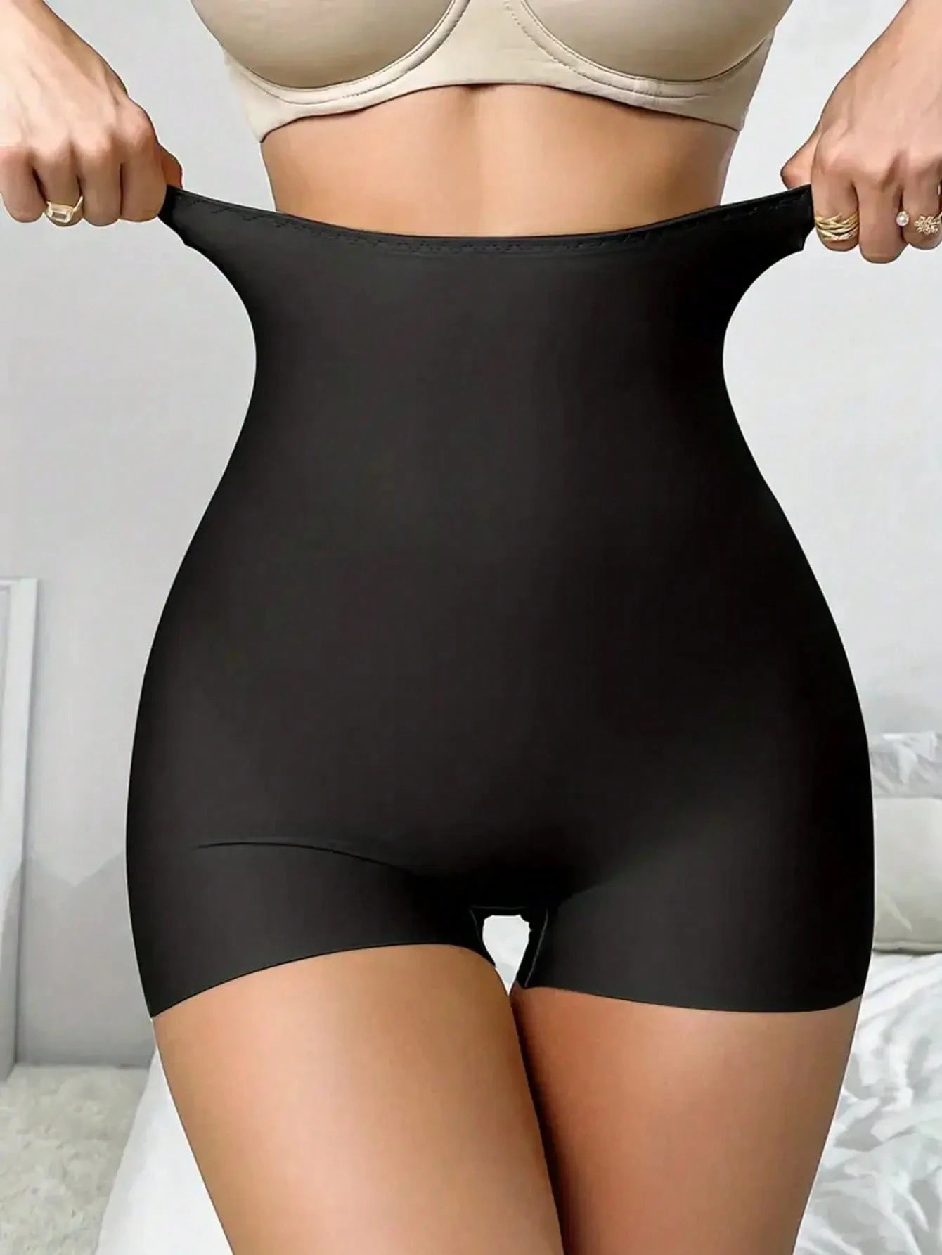 1pc Women High Waist Tummy Control Butt Lift Slimming Shorts Panty