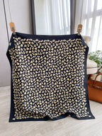 1pc Women's 90D Twill Elegant Minimalist Printed Scarf shein