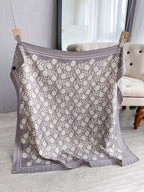 1pc Women's 90D Twill Elegant Minimalist Printed Scarf shein