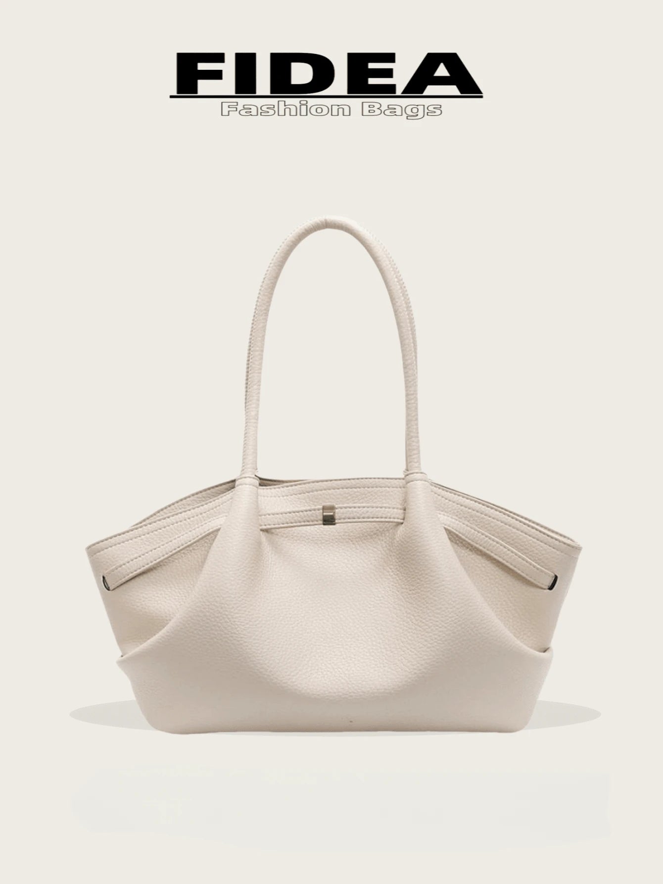 1 Pc Women's Large Capacity Handbag Vintage Lizard Texture PU Leather