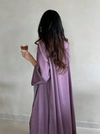 Elegant Dress Also Comes In A Long Abaya shein