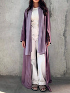 Elegant Dress Also Comes In A Long Abaya shein