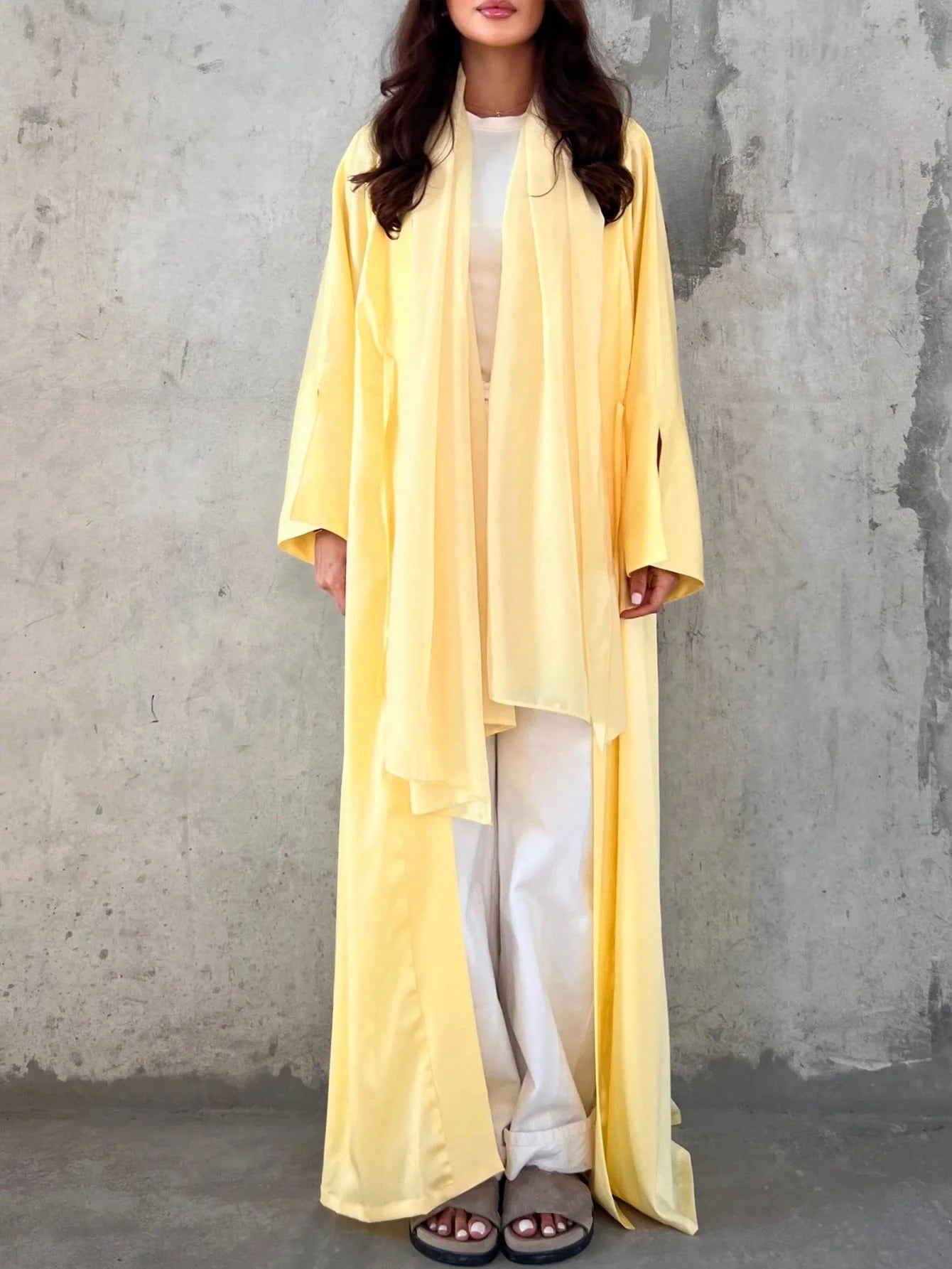 1pc Women's Satin Style Dress shein