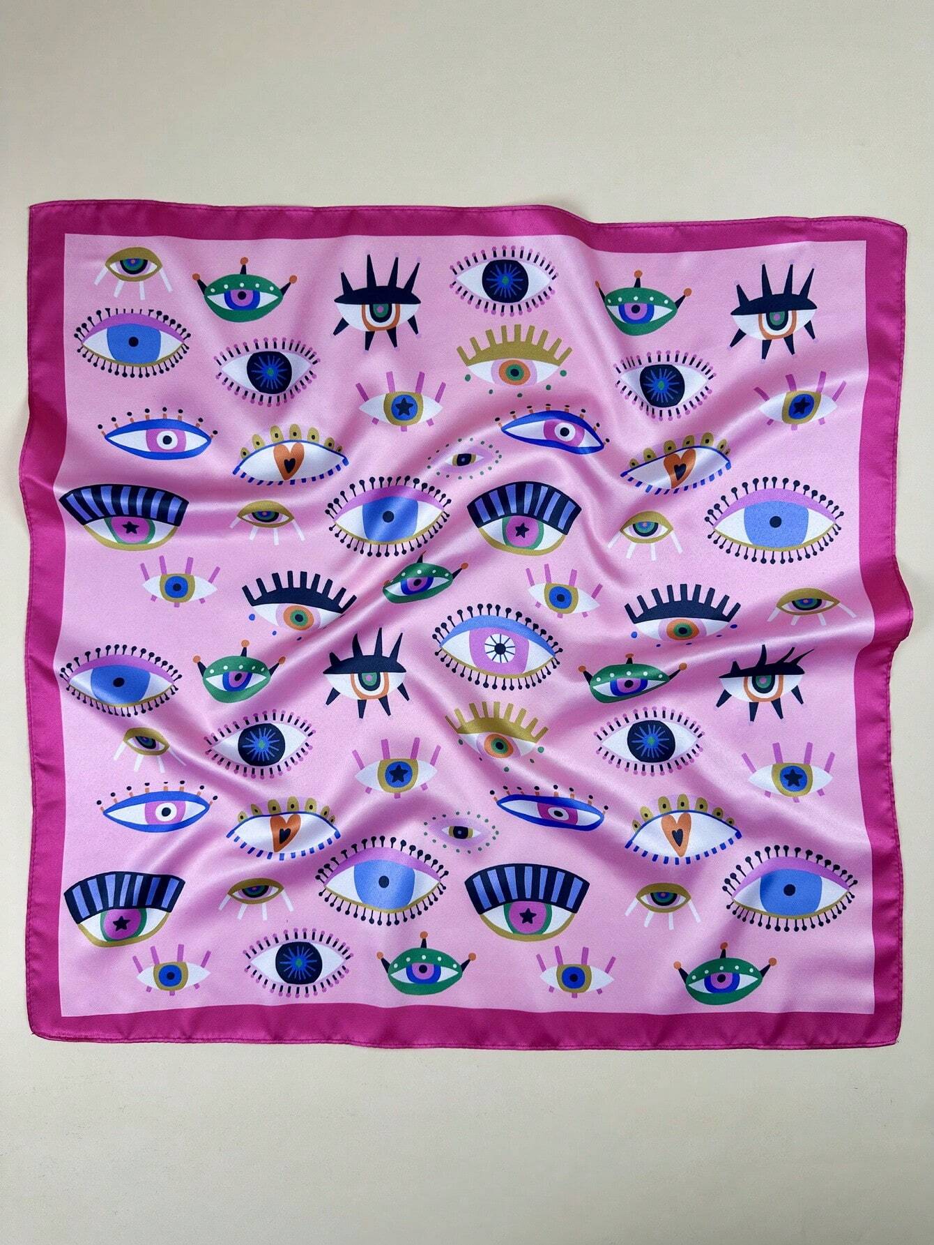 1pc Women's Elegant Mandala Floral Print Scarf shein