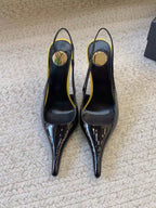 Super High Heel Pointed Toe Party Pumps shein