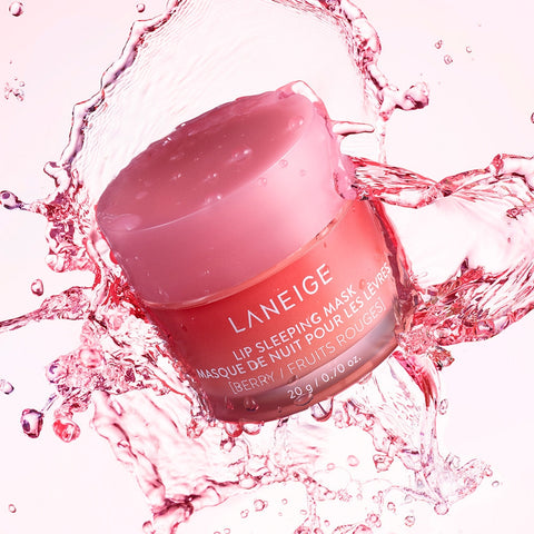 Laneige Lip Sleeping Mask Berry 0.7 Oz Nourish & Hydrate With Vitamin C Antioxidants Lip Balm Lip Cream Laneige