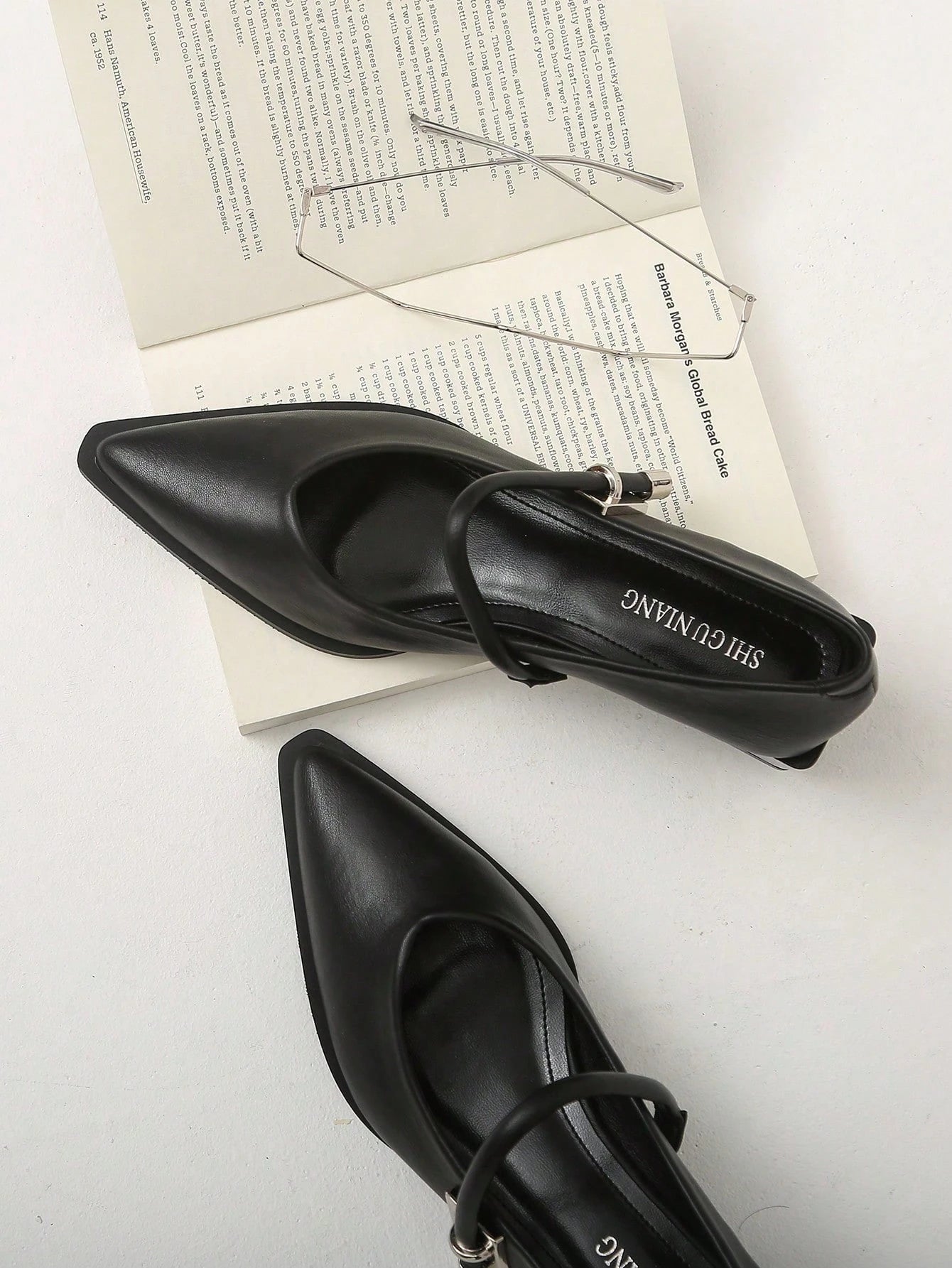 New Pointed Toe Flats Elegant Minimalist Fashion Versatile Women's Shoes