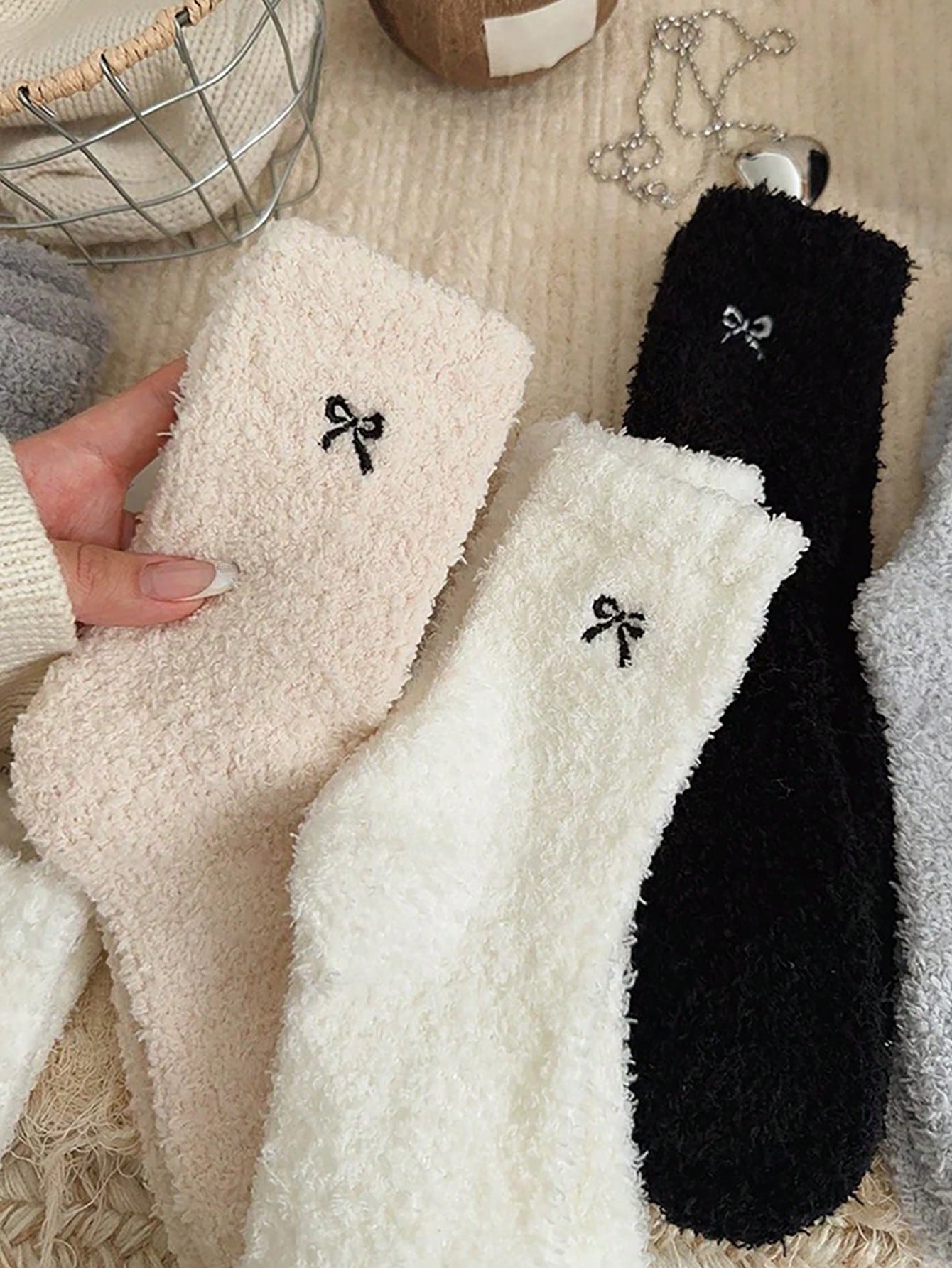 Fuzzy Crew Socks