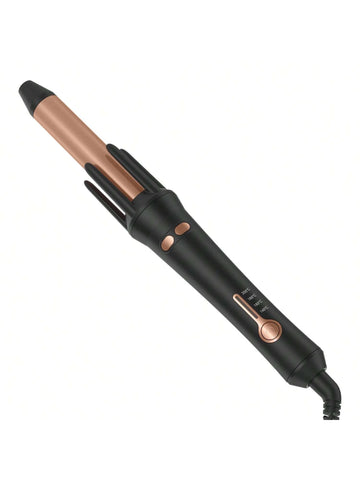 Automatic Hair Curling Iron, Ceramic Curling Wand With Anti-Scald Insulated Wand Tip, Portable & Easy To Use For Lazy Waves shein