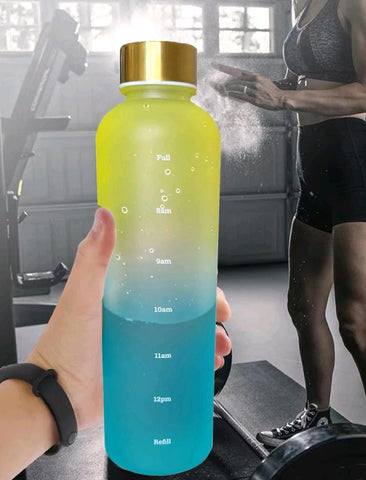 1pc Ombre Water Bottle shein