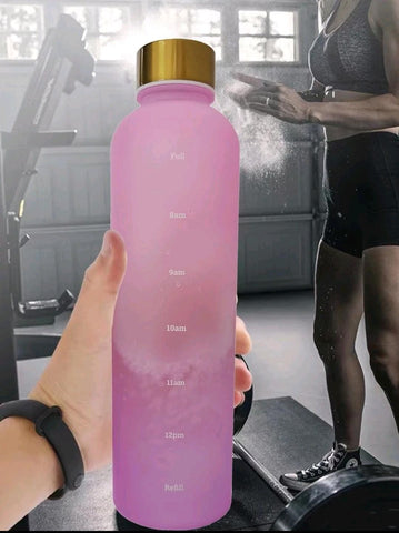 1pc Ombre Water Bottle shein