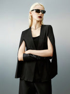 Airlisse Cloak Sleeve Open Front Blazer