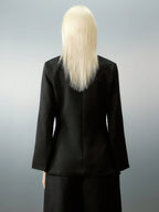 Airlisse Cloak Sleeve Open Front Blazer