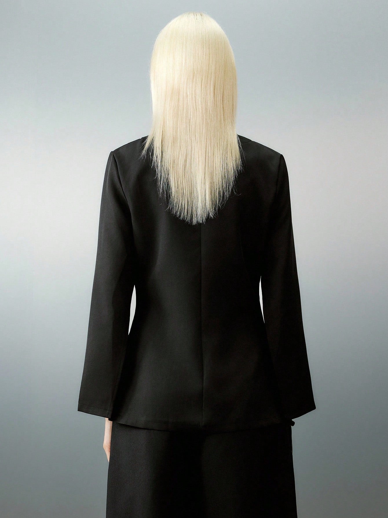 Airlisse Cloak Sleeve Open Front Blazer