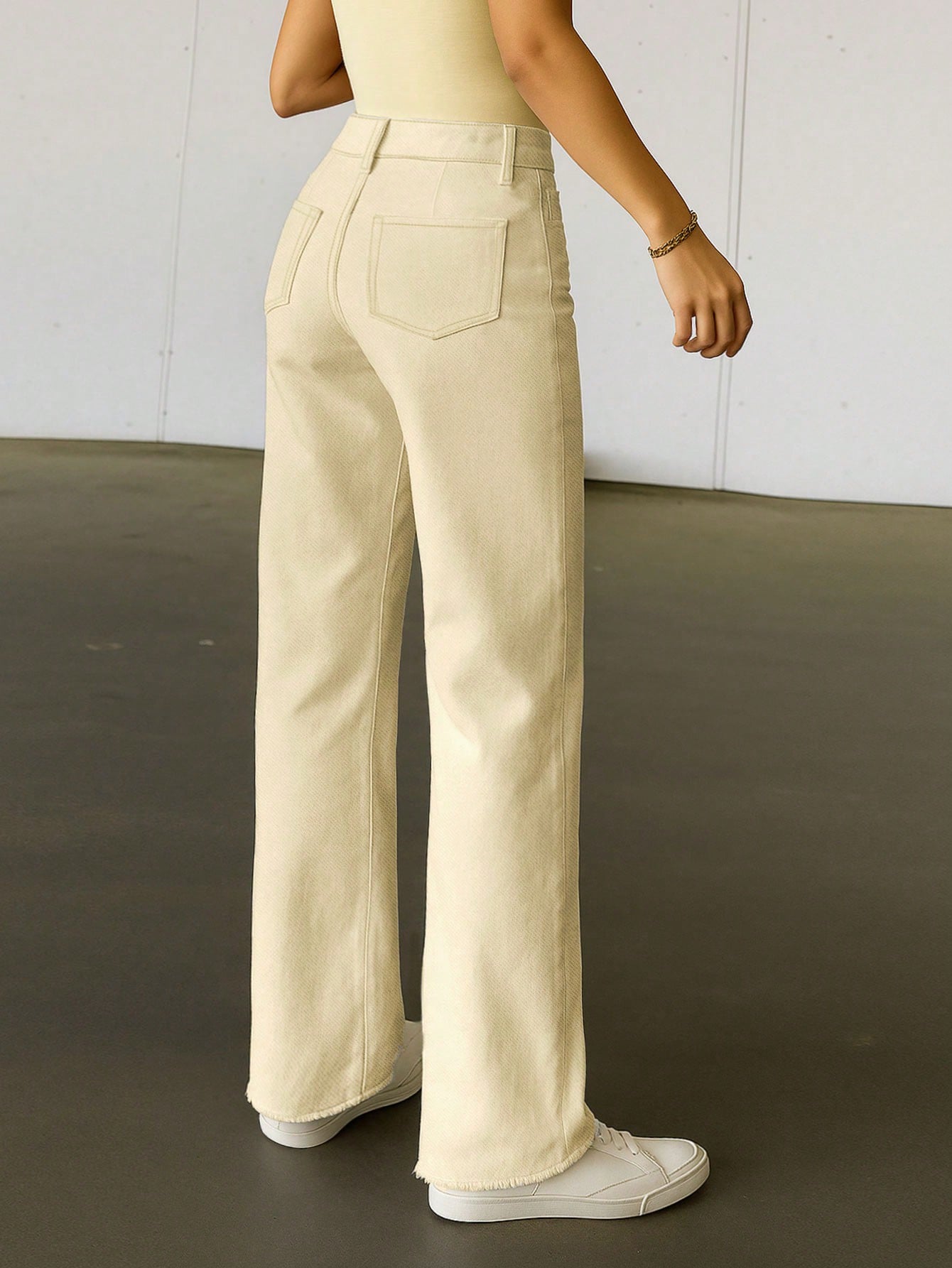 American Retro Street Style Women's Denim Pants