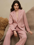Anewsta Business Casual "Oldmoney" Women 2Pcs Suit Set shein