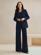 Anewsta Business Casual "Oldmoney" Women 2Pcs Suit Set shein