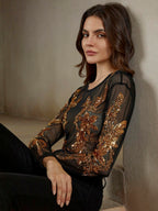 Anewsta Floral Patch Body shein