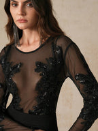 Anewsta Floral Patch Body shein