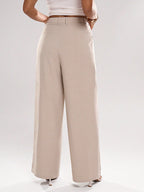 Asymmetrical Suit Trousers shein
