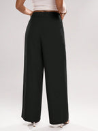 Asymmetrical Suit Trousers shein