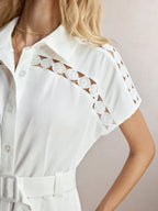 Summer Casual Everyday Short Sleeve Dress shein