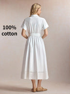 Summer Casual Everyday Short Sleeve Dress shein