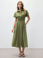 Summer Casual Everyday Short Sleeve Dress shein
