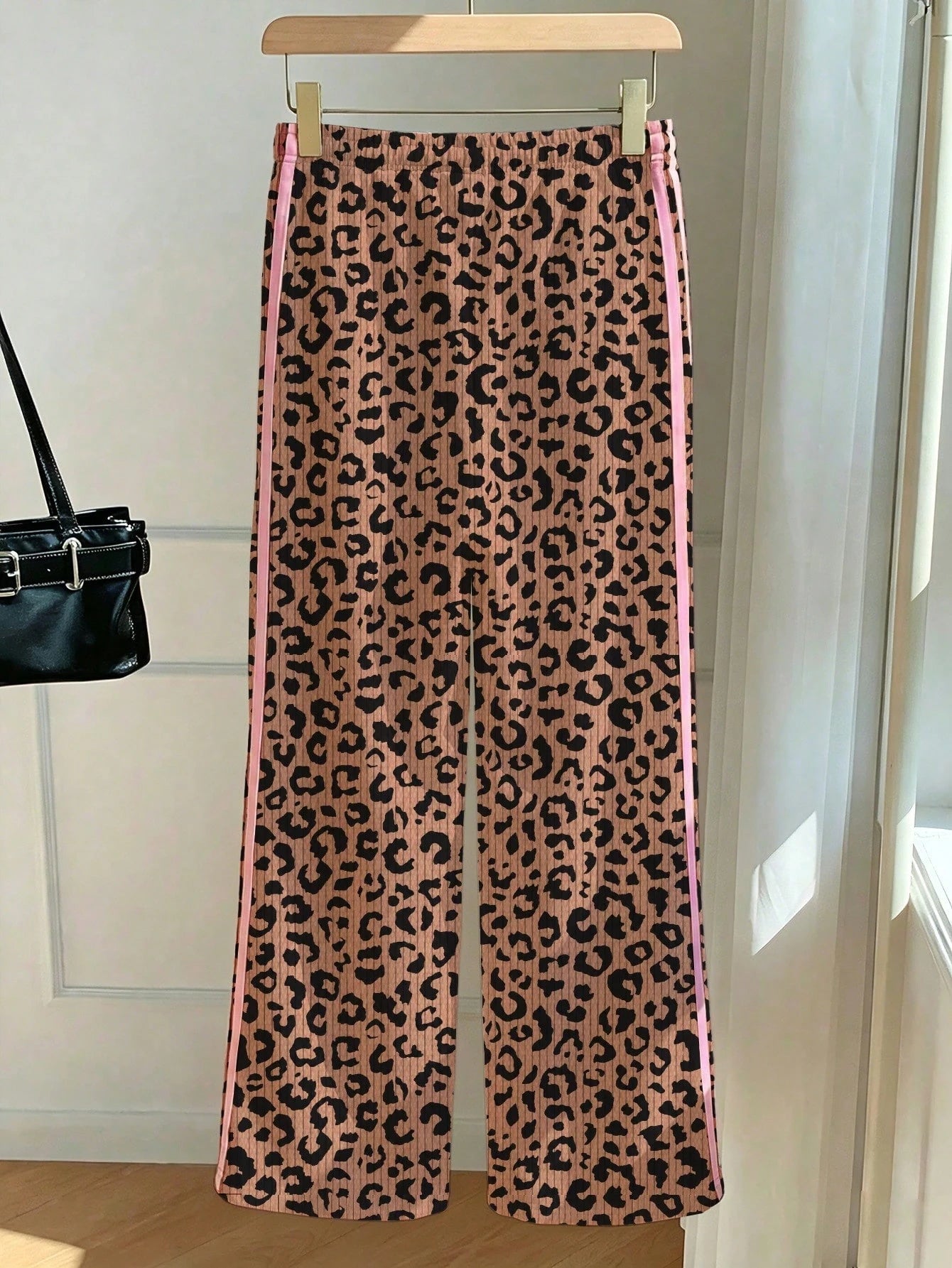 Women's Casual Contrast Color Pants
