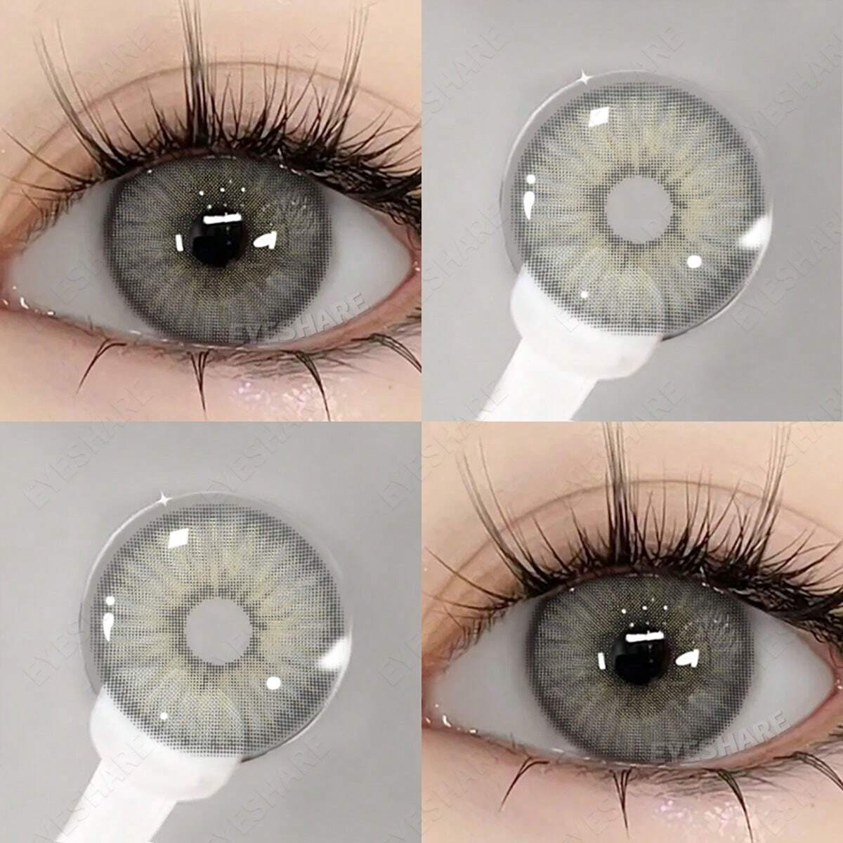 Contact Lenses Eye Makeup 14.5mm Yearly Use Colored Lenses shein