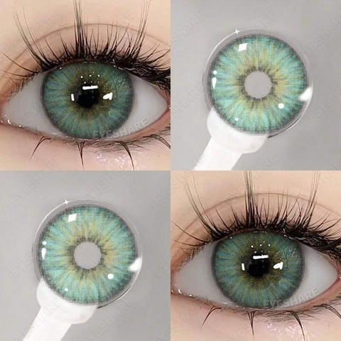 Contact Lenses Eye Makeup 14.5mm Yearly Use Colored Lenses shein