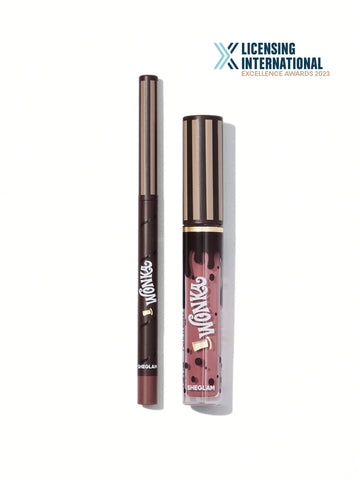 Willy wonka Cocoa Kiss Lip Duo-Brownie Bite SHEGLAM