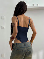 Knitted Lace Bodysuit shein